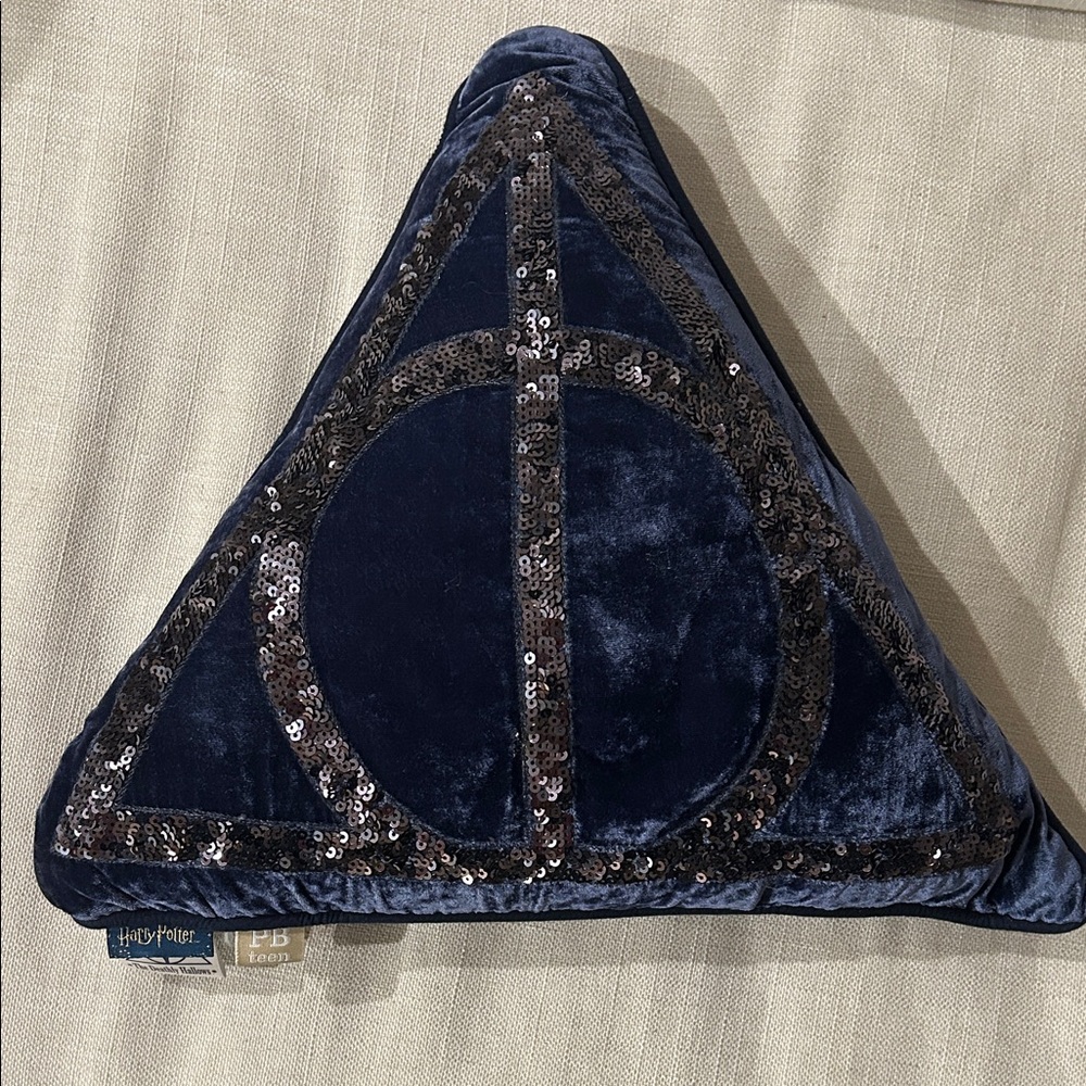 Potterybarn Teen Harry Potter throw pillow like new